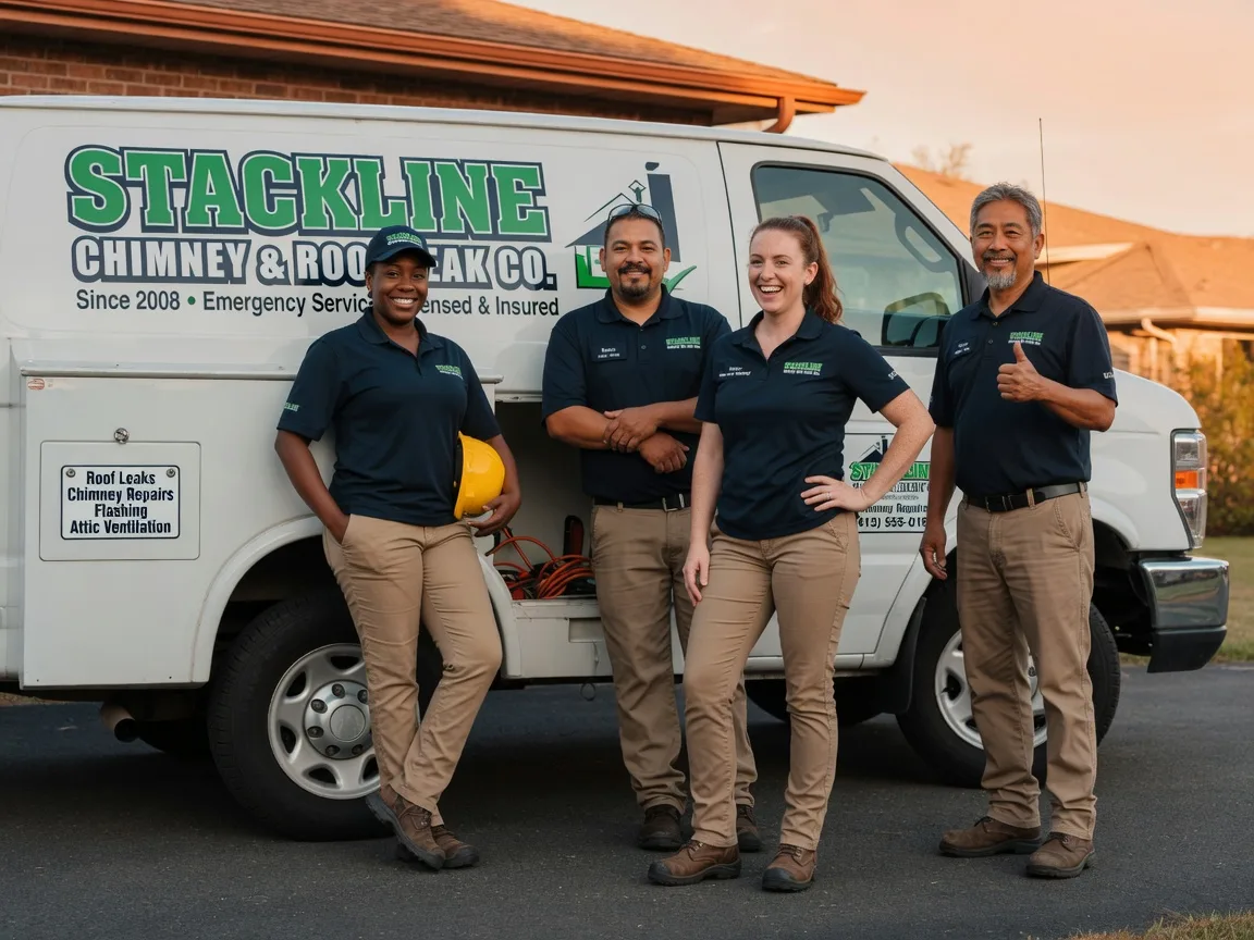Chimney flashing repair company in Singer, LA